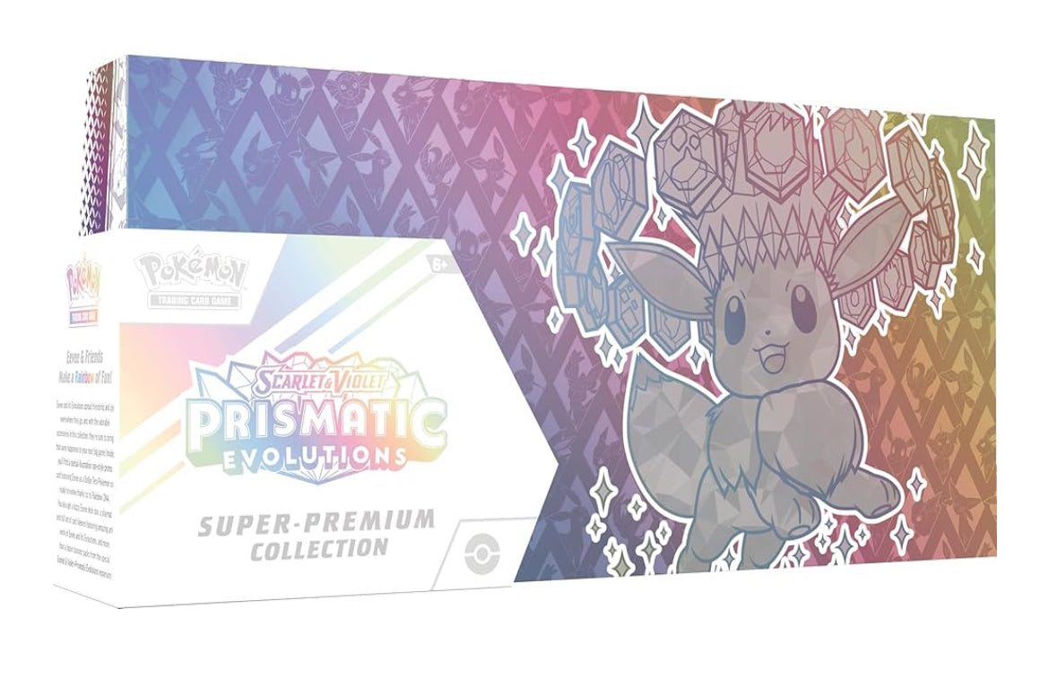 Pokemon Prismatic Evolutions
Super Premium Collection