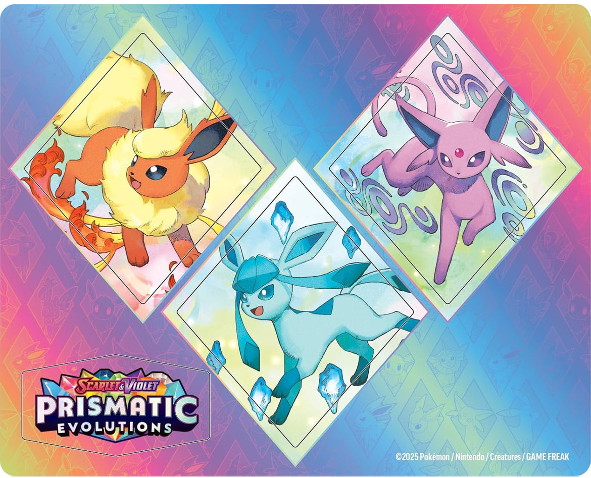Pokemon Prismatic Evolutions
Tech Sticker Collection