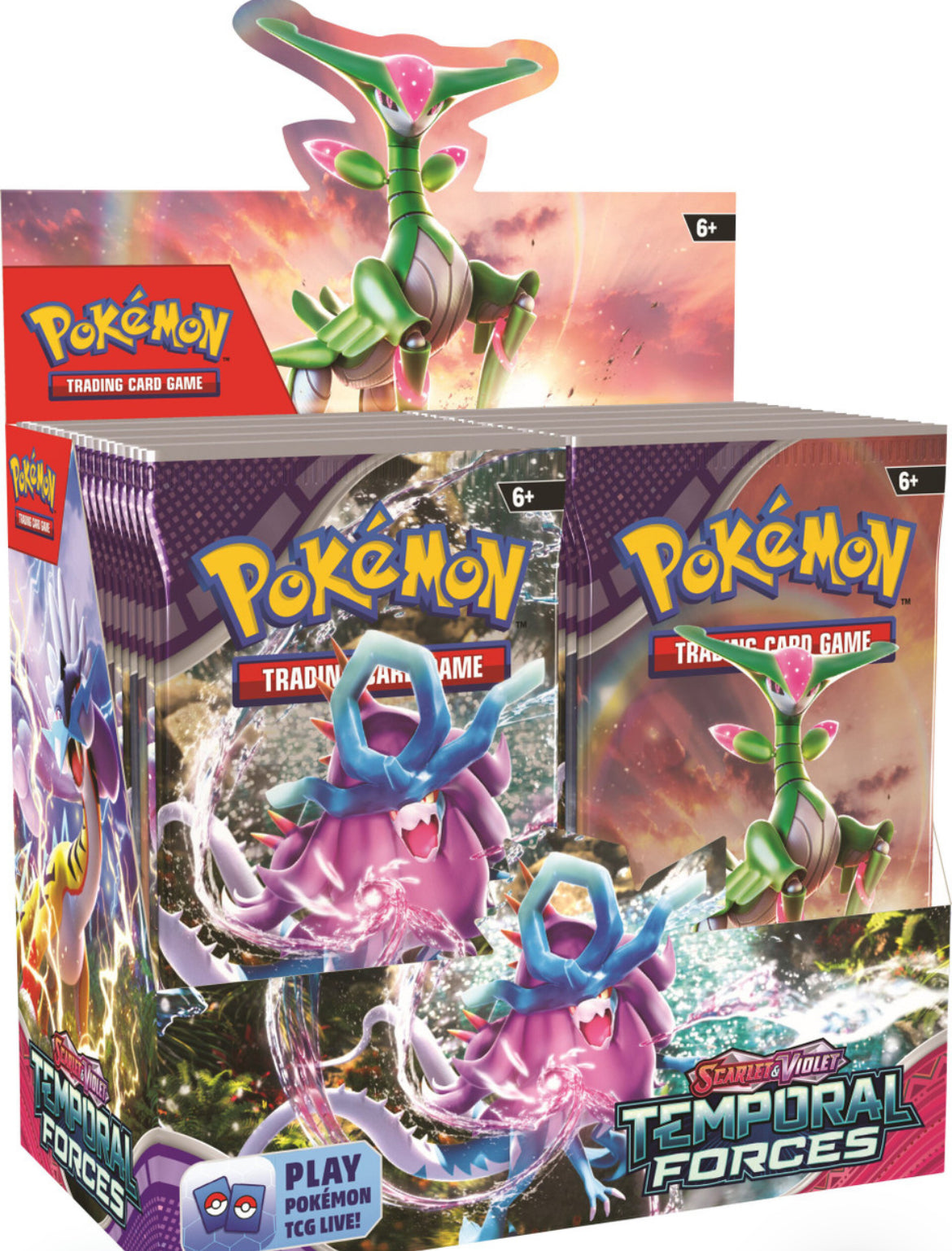 Scarlet and Violet Temporal Forces Booster Box