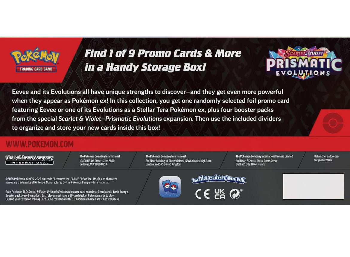 Pokemon Prismatic Evolutions
Surprise Box