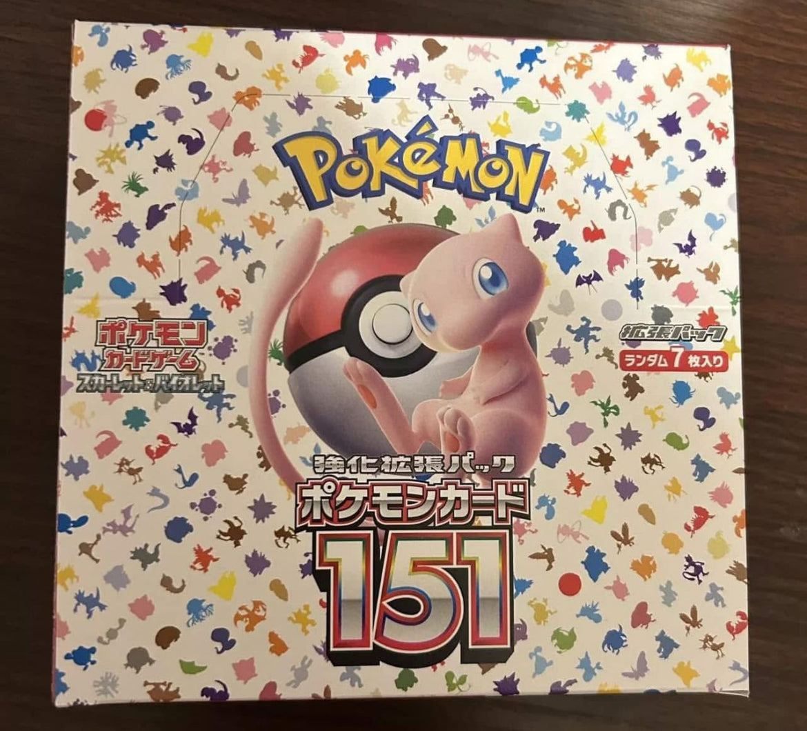 Japanese 151 Booster Box