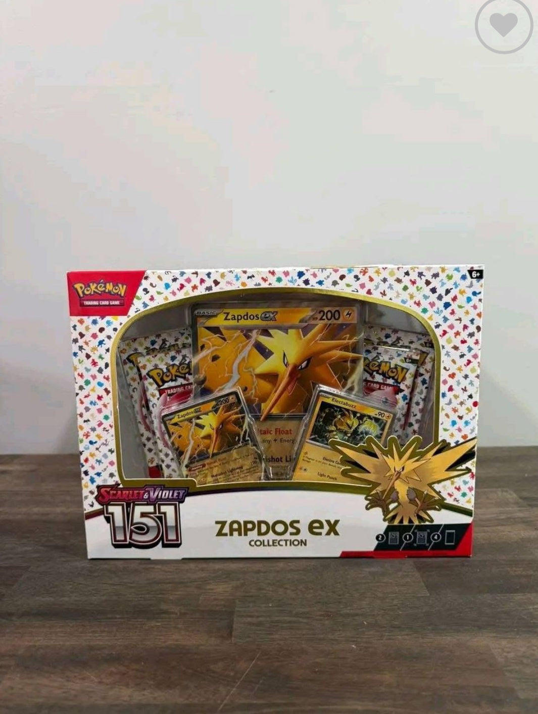 151 Zapdos Ex collection