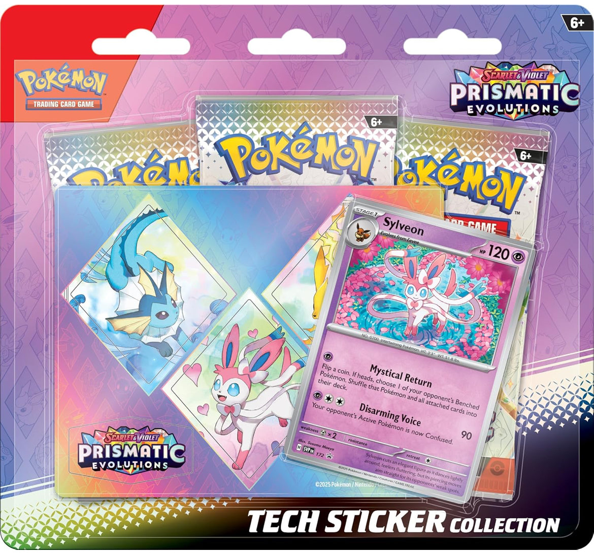 Pokemon Prismatic Evolutions
Tech Sticker Collection