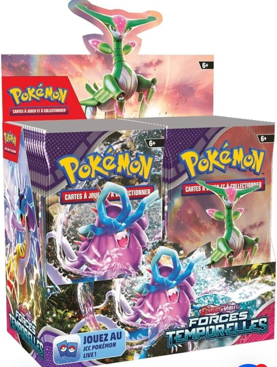 Scarlet and Violet Temporal Forces Booster Box (FRENCH)